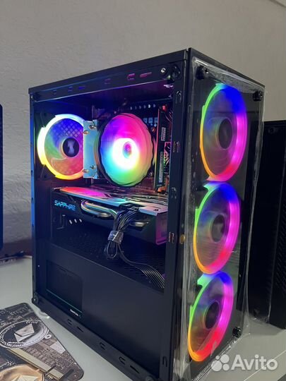 Игровой компьютер 10ядер 20 потоков RX570 8gb