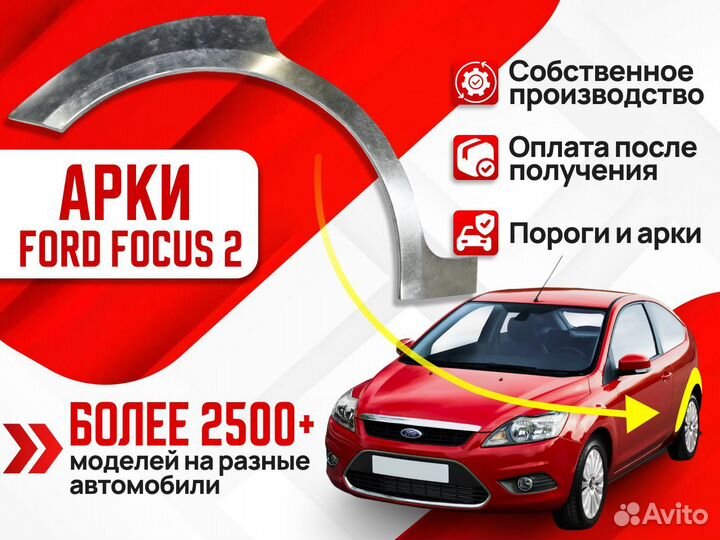 Задние арки ремонтная Kia Rio 1 (DC)