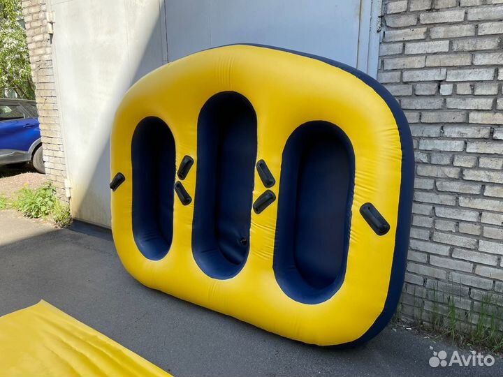 Надувная ватрушка для воды буксир на 3 места
