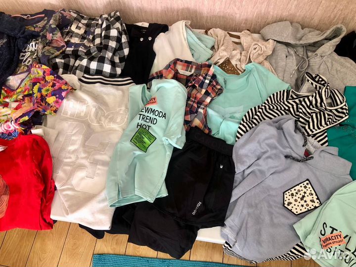 Одежда пакетом для девочки 140 146