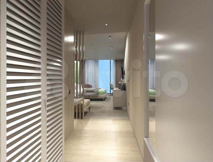 Квартира-студия, 33,9 м² (Грузия)