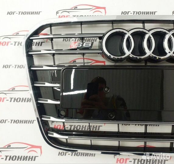 Решётка на Audi A6 11-14 в стиле S6 style #1 Audi