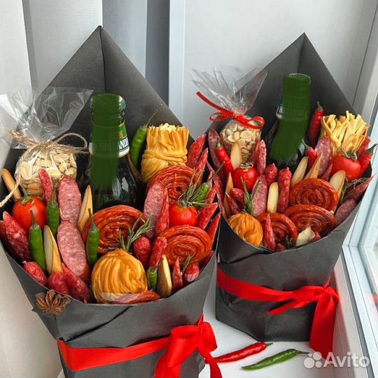 Мужской мясной букет