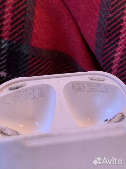 Кейс для airpods 1 original