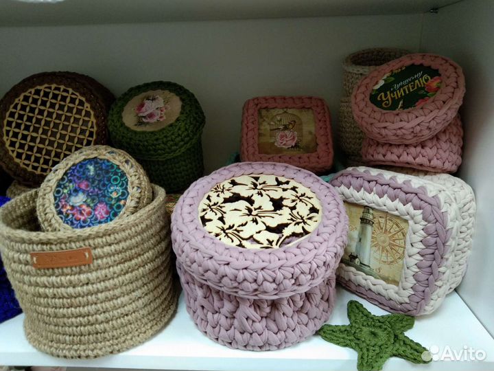 Корзины интерьерные