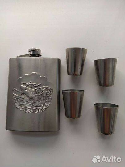 Фляжка из нержавейки