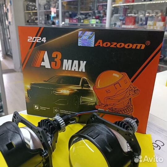 Bi LED линзы Aozoom A3 Max 2024 3.0 Билед модули