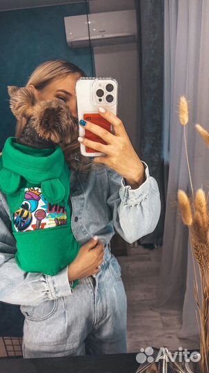 Костюм из футера для собак