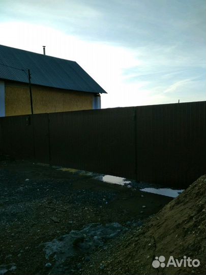 Заборы, ворота из профнастила, металлоконструкции