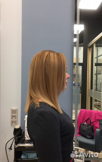 Прикорневой объем волос. Ботокс, кератин