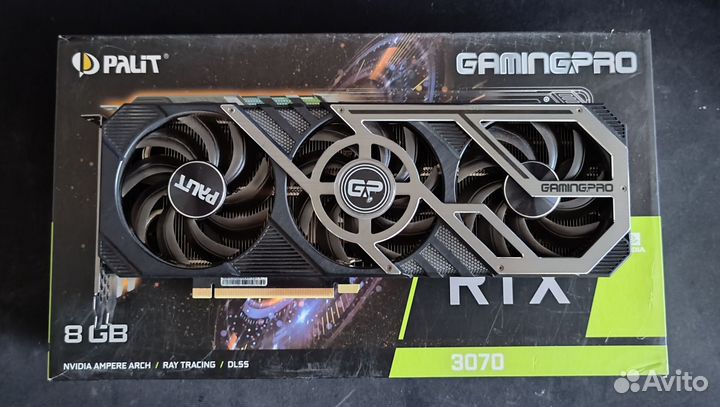 Rtx 3070 palit gaming pro 8gb
