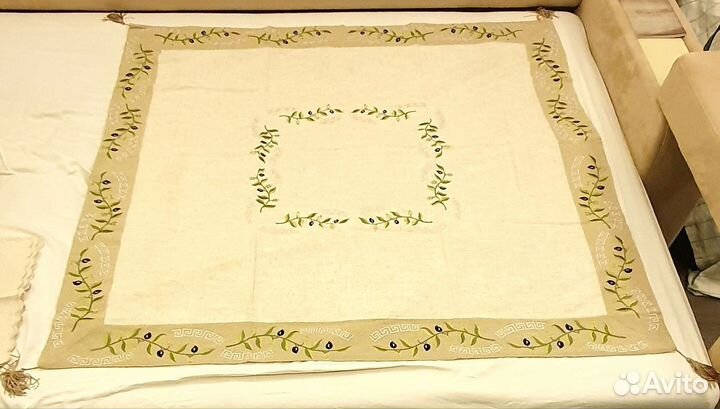 Скатерть льняная