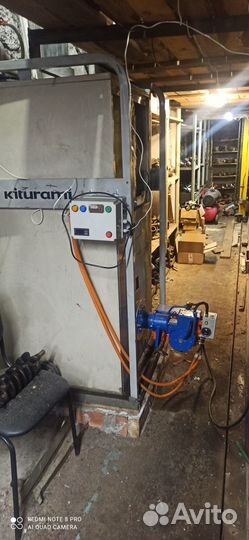 Котел kiturami (корея) на отработке или дизеле