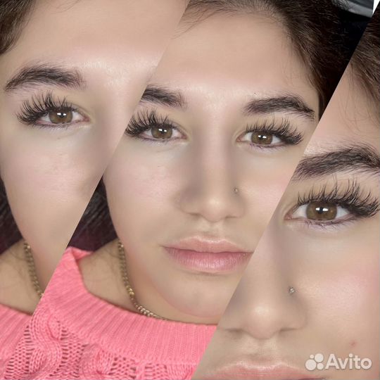 Модель на наращивание ресниц
