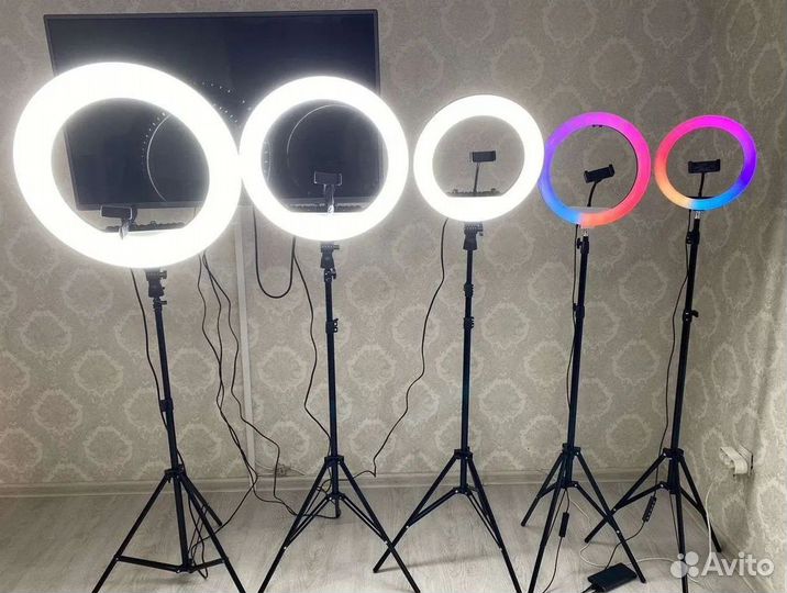Кольцевые лампы новые