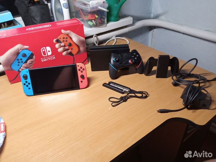 Nintendo switch + много игр