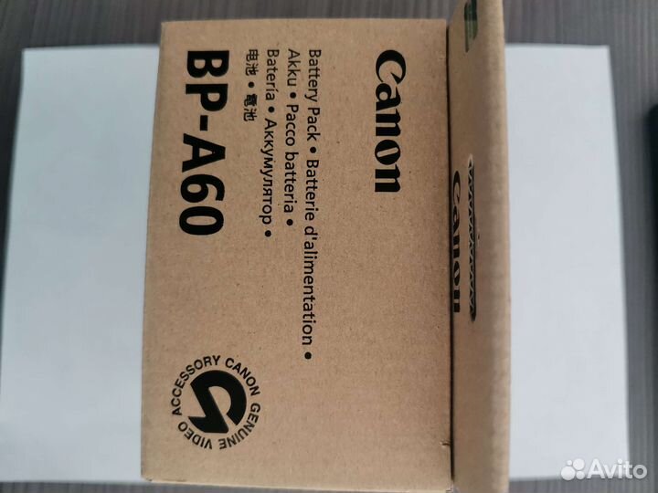 Аккумулятор Canon BP-A60 (100 оригинал)