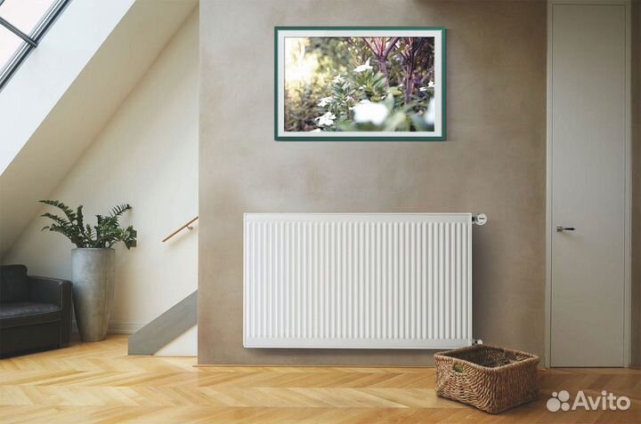 Радиатор стальной панельный azario 22 500х900 бок