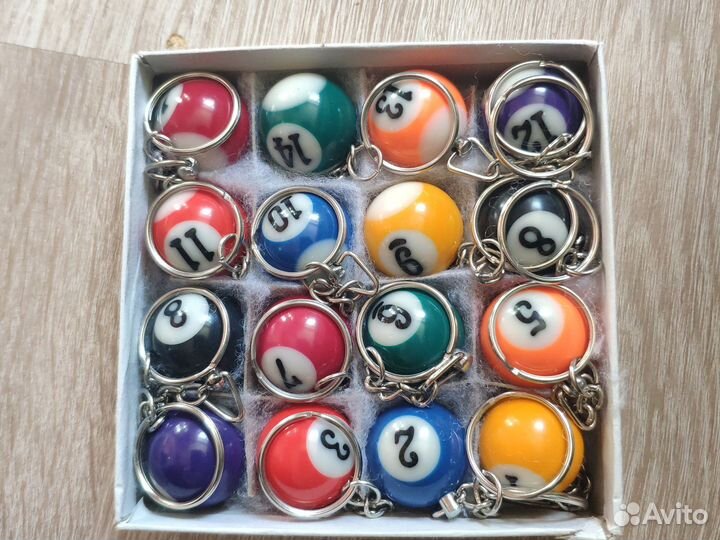 Брелки бильярд
