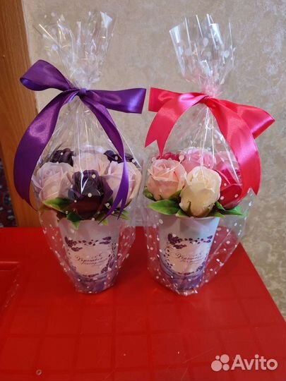 Мыльные букетики