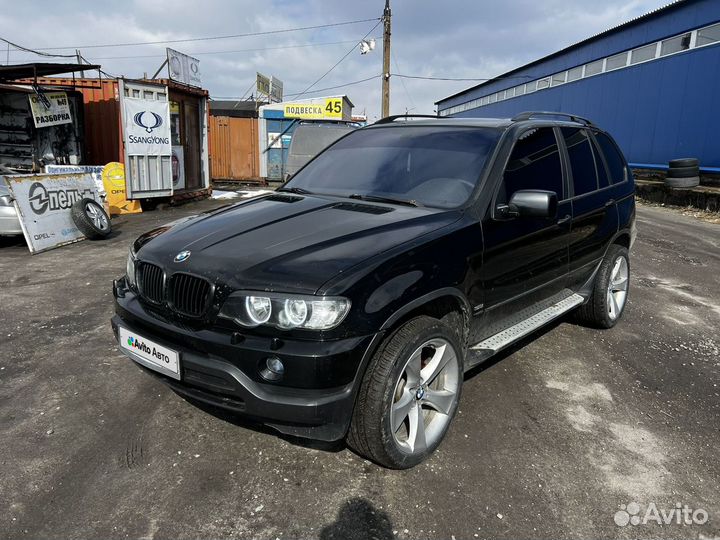 BMW X5 3.0 AT, 2002, 250 000 км