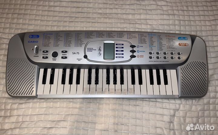 Синтезатор casio SA-75
