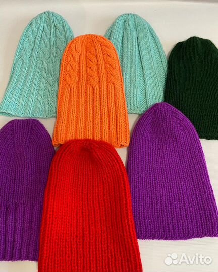 Шапка вязаная на заказ