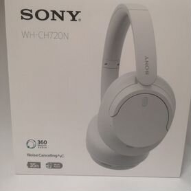 Беспроводные наушники Sony WH-CH720N белый