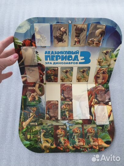 Ледниковый период 3 доска с магнитами коллекция