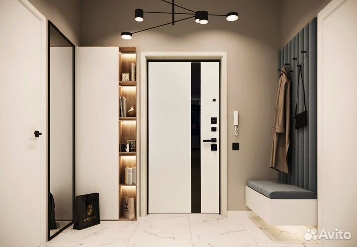 Входная дверь в квартиру металлическая