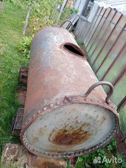 Бочка металлическая