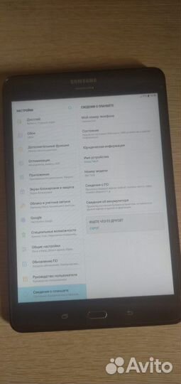 Планшет samsung Galaxy Tab A SM-T355