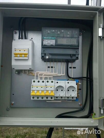 Электрик. Работы на опорах