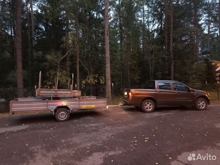 Аренда (прокат) большого прицепа 4м*1.8м