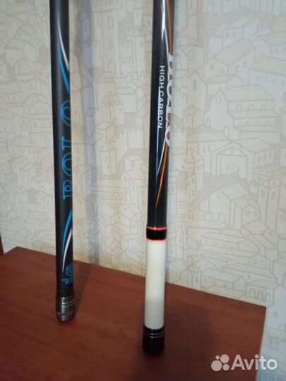 Удочки телескопические болонские Shimano 6m