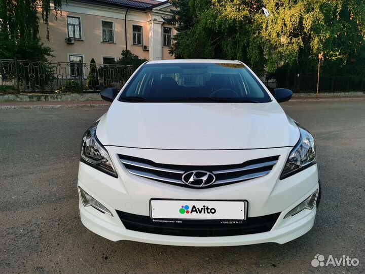 Hyundai Solaris 1.6 МТ, 2015, 33 100 км