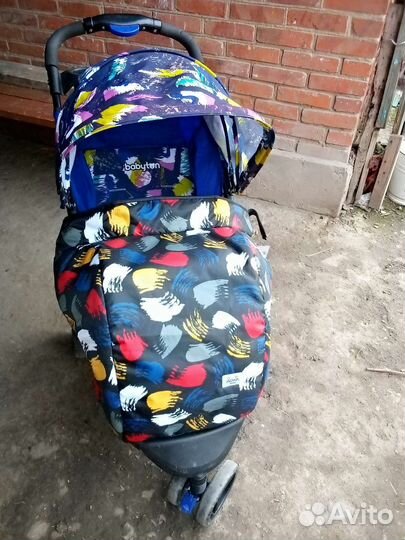 Прогулочная коляска babyton rapid blu