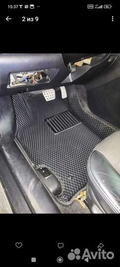 3d коврики EVA с бортами и без