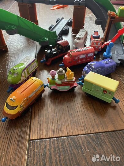 Трэк сафари Чаггингтон и паровозики набор