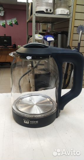 Чайник стеклянный Home 2 литра Новый
