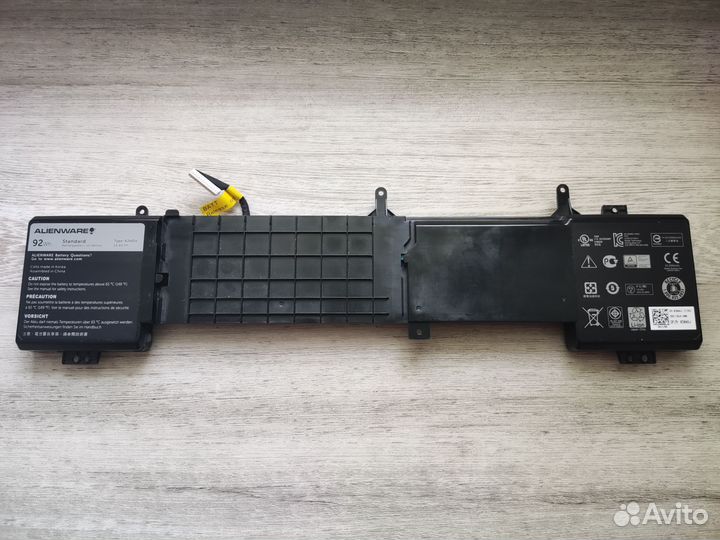 Аккумулятор 6jhdv для ноутбука dell Alienware 17r2