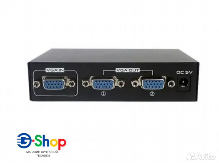 Сплиттер VGA - 2xVGA Активный