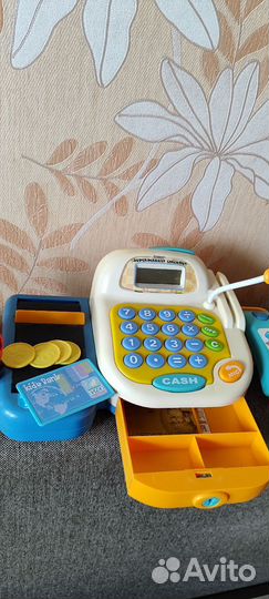 Касса игрушечный со звуками