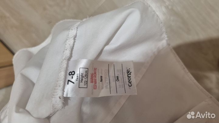 Блузка школьная 122-128 см