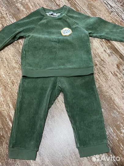 Костюм вельветовый 80р-р