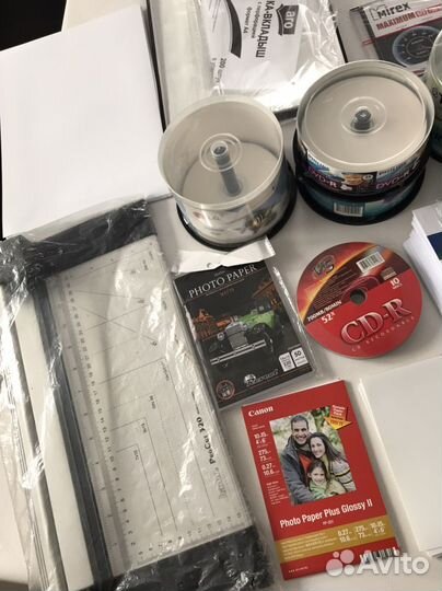 Фотобумага / Диски / Для ламирирования / Резак