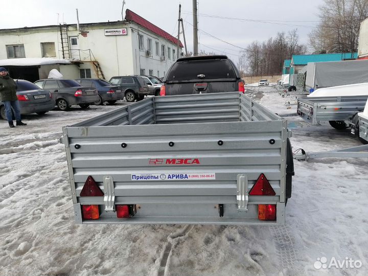 Прицеп легковой с высоким бортом