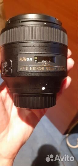 Объектив Nikon AF-S nikkor 85 мм f/1/8G