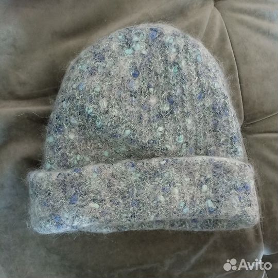 Шапка шерсть мохер