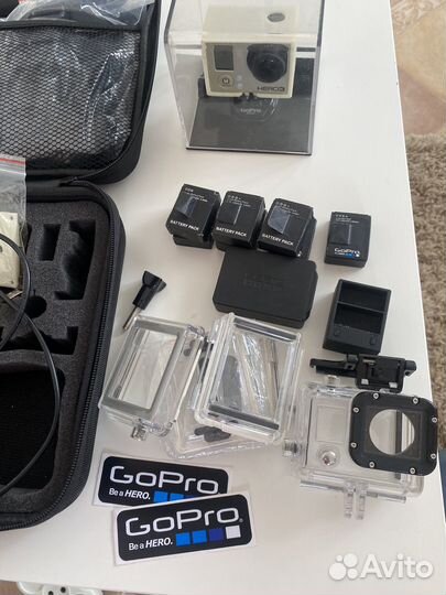 Камера GoPro Hero 3 комплект 7 аккумуляторов